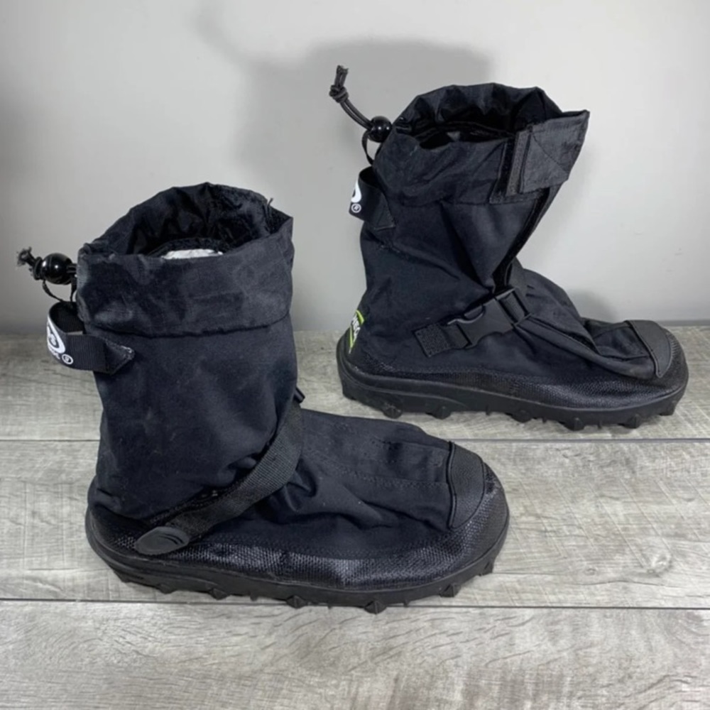 Neos Voyager Glacier Trek Black Stabilicers VNS1 Overshoes Medium Size 8-8.5